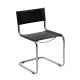 Sales Online Sabrina Chair Steel Structure Thick Leather Seat and Back by SedieDesign.