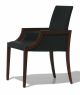 Diesis 47P Small Armchair Wooden Frame Fabric Seat by Cabas Online Sales