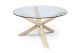 Ding Table in  Wood Oak and Top Glass Sales Online by EsseDesign