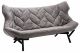 Foliage Modern Sofa Metal Base Wool Seat by Kartell Online Sales