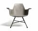 Hauteville A Armchair Metal Legs Cement Seat by Lyon Bèton Sales Online