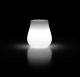 Drop Light luminous vase polyethylene structure suitable for contract use by Plust online sales