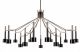 Ella 15 Suspension Lamp Brass and Aluminum Structure by DelightFULL Online Sales