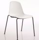 Epoca EP1 Chair Steel Structure Polypropylene Seat by Luxy Online Sales