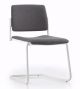 Essenziale 9220 Sled Chair Steel Structure Fabric Seat by Luxy Online Sales