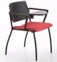Essenziale 9110B Chair with Armrests Steel Structure Fabric Seat by Luxy Online Sales