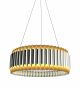 Galliano Round Suspension Lamp Steel Structure by DelightFULL Online Sales