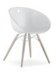 Gliss 904 chair technopolymer seat ash legs by Pedrali online sales