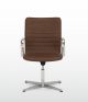 Ice 971 Chair Aluminum Base Leather Seat by Quinti Online Sales
