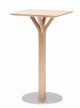 Bloom table 60x60 wooden structure suitable for contract use by Ton online sales