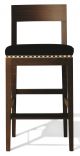 Inlay SG Stool Wooden Frame Leather Seat by Cabas Online Sales