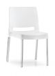 Joi 870 chair anodized aluminum legs polypropylene seat by Pedrali online sales