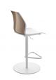 Kalea Gas adjustable height stool polypropylene seat steel base by Kastel online sales
