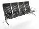 Keyport High 4S bench polished aluminum base polyurethane seats by Kastel buy online