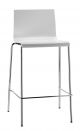 Kuadra 1112 stool steel structure technopolymer seat by Pedrali online sales
