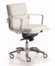 Light 18090B Executive Chair Aluminum Base Leather Seat by Luxy Online Sales