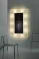 Lunar Bottle 2 Wall Lamp Nebulite, Steel and Canvas Structure by In-es.artdesign Sales Online