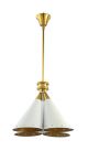 Madeleine Suspension Lamp Brass and Aluminum Structure by DelightFULL Online Sales