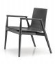 Malmö 295 lounge chair ash structure by Pedrali online sales