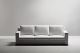 Manhattan waiting sofa contract use coated in fabric by LaCividina buy online