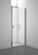 Marte Double Door Shower Enclosure Glass Doors Aluminum Frame by SedieDesign Online Sales