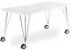 Max Table Chromed Steel Structure Laminated Top by Kartell Online Sales