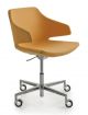 Meraviglia MV3 Desk Chair Aluminum Base Fabric Seat by Luxy Online Sales