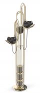 Neil F Floor Lamp Brass  Structure Aluminum Diffusers by DelightFULL Online Sales