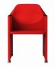 Nestar 512 Folding Small Armchair Leather Coated by Luxy Online Sales
