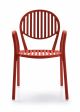 Olympia stackable chair painted aluminum structure by Fast online sales