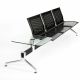 Paros Bench Aluminum Legs Metal Seat and Glass Table by SedieDesign Sales Online