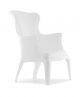 Pasha lounge armchair polycarbonate structure by Pedrali buy online