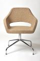 Free Semi-Finished Small Armchair Polyurethane Shell and Chromed Base by CS Sales Online