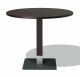 Plan T90 Table Wooden Top Steel Base by Cabas Online Sales