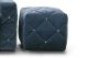 Douglas Pouf Upholstered Coated with Fabric by Milano Bedding Sales Online