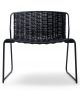 Randa rope lounge chair steel structure rope seat by Debi online sales