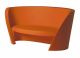Rap Contract Sofa Polyethylene Structure by Slide Online Sales
