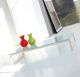 Sales Online Razio Glass Coffee Table Oak or American Walnut Glass Top by Linfa Design.