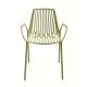 Rion 851 stackable chair painted aluminum structure by Fast online sales