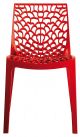 Polypropylene red chair