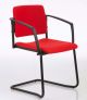 Essenziale 9220B Sled Chair Steel Structure Fabric Seat by Luxy Online Sales
