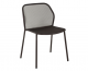 Darwin 521 stackable chair steel structure suitable for contract use by Emu online sales