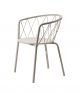 Desiree DE301 chair metal frame suitable for outdoor and gardens by Vermobil online sales