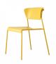 Lisa 2865 stackable chair steel structure technopolymer seat and backrest suitable for contract use by Scab online sales