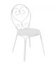 Pigalle stackable chair steel structure suitable for contract use by Emu buy online