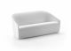 Settembre three-seater sofa polyethylene structure suitable for outdoor use by Plust online sales on www.sedie.design now!