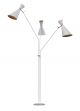 Simone F Floor Lamp Aluminum and Brass Structure by DelightFULL Online Sales