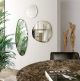 Stone modern mirrors bronze glass finish by Pacini & Cappellini online sales