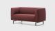 Tailor 9071 waiting sofa coated in fabric suitable for contract use by LaCividina online sales