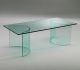 7068 modern coffee table glass structure suitable for contract use by Gliv online sales